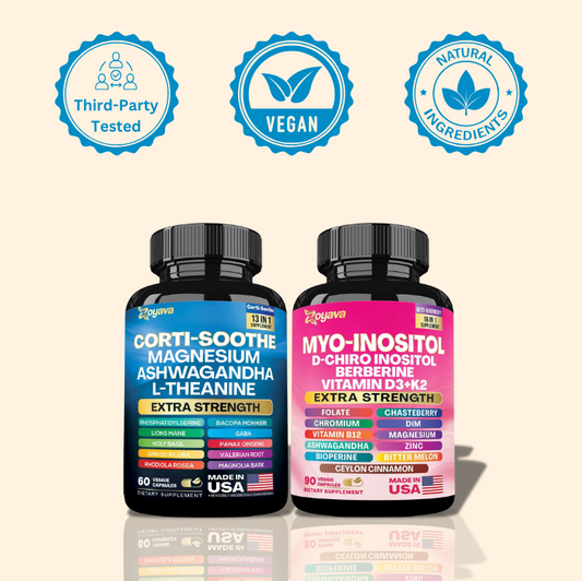 Soothe & Smooth Bundle: Cortisol & Myo-Inositol
