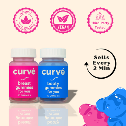 Curvé Booty & Breast Gummies